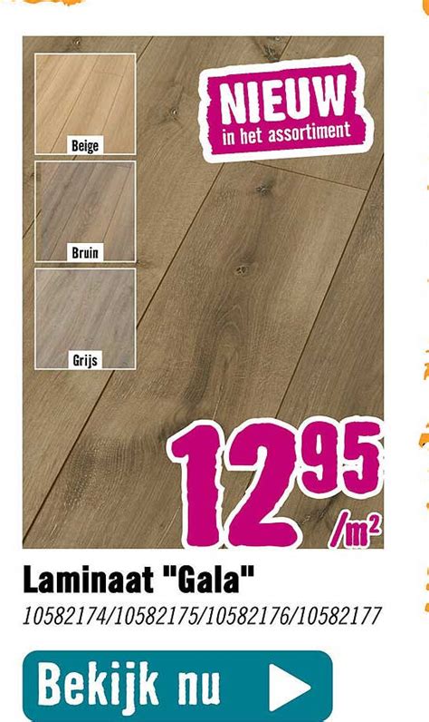 hornbach laminaat aanbieding.